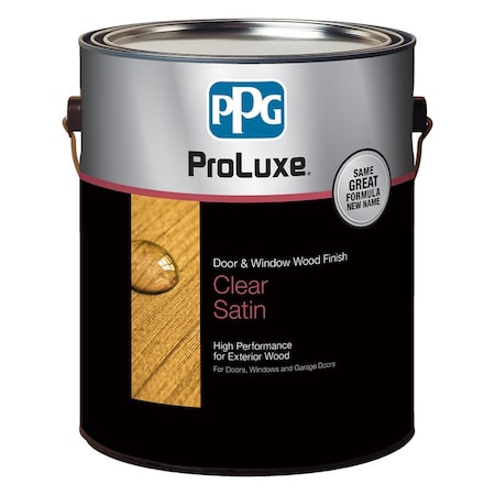 ProLuxe Transparent Clear Solvent-Based Wood Finish 1 Gal